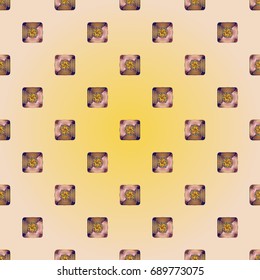 Abstract color seamless pattern for new background.