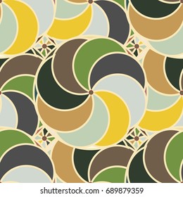 Abstract color seamless pattern for new background.