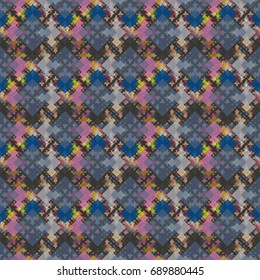 Abstract color seamless pattern for new background.