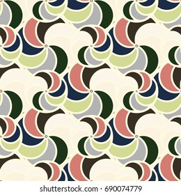Abstract color seamless pattern for new background.
