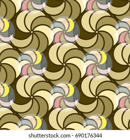 Abstract color seamless pattern for new background.