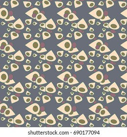 Abstract color seamless pattern for new background.