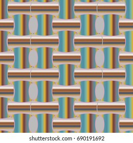 Abstract color seamless pattern for new background.