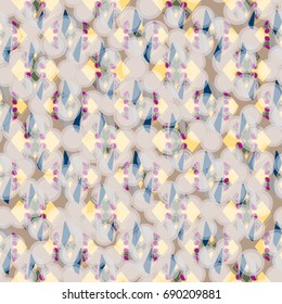 Abstract color seamless pattern for new background.