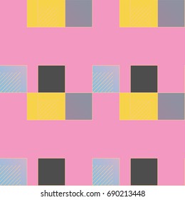 Abstract color seamless pattern for new background.