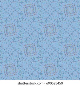 Abstract color seamless pattern for new background.