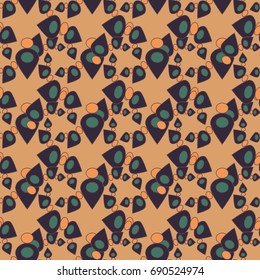 Abstract color seamless pattern for new background.