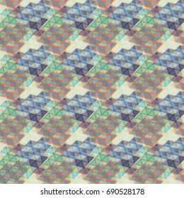Abstract color seamless pattern for new background.