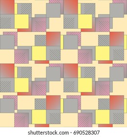 Abstract color seamless pattern for new background.