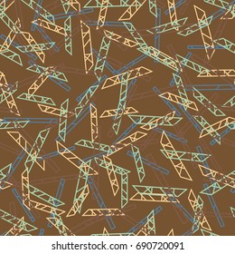 Abstract color seamless pattern for new background.