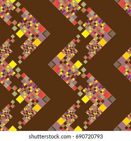 Abstract color seamless pattern for new background.