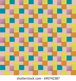 Abstract color seamless pattern for new background.