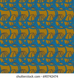 Abstract color seamless pattern for new background.