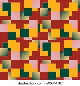 Abstract color seamless pattern for new background.
