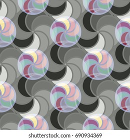 Abstract color seamless pattern for new background.
