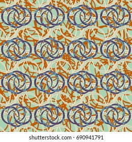 Abstract color seamless pattern for new background.