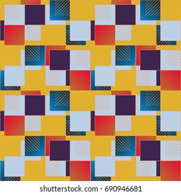 Abstract color seamless pattern for new background.