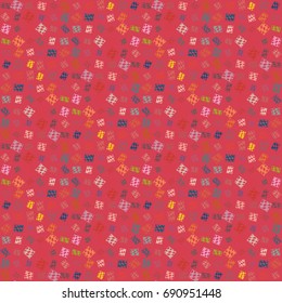 Abstract color seamless pattern for new background.