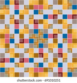 Abstract color seamless pattern for new background.