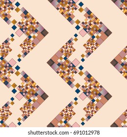 Abstract color seamless pattern for new background.