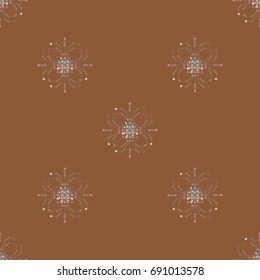 Abstract color seamless pattern for new background.