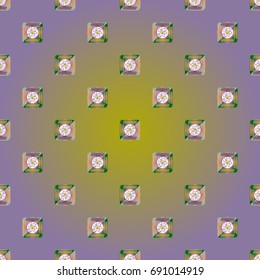 Abstract color seamless pattern for new background.