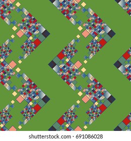 Abstract color seamless pattern for new background.