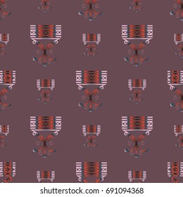 Abstract color seamless pattern for new background.