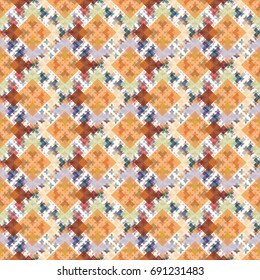Abstract color seamless pattern for new background.