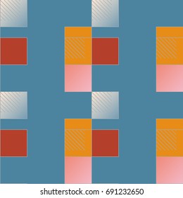 Abstract color seamless pattern for new background.