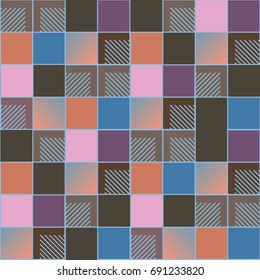 Abstract color seamless pattern for new background.