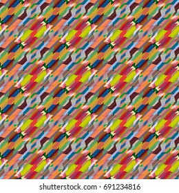 Abstract color seamless pattern for new background.