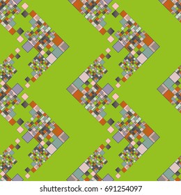 Abstract color seamless pattern for new background.