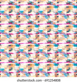 Abstract color seamless pattern for new background.