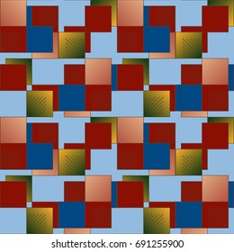 Abstract color seamless pattern for new background.