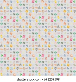 Abstract color seamless pattern for new background.