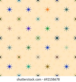 Abstract color seamless pattern for new background.