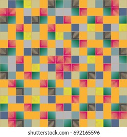 Abstract color seamless pattern for new background.
