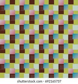 Abstract color seamless pattern for new background.