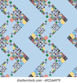 Abstract color seamless pattern for new background.