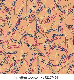 Abstract color seamless pattern for new background.