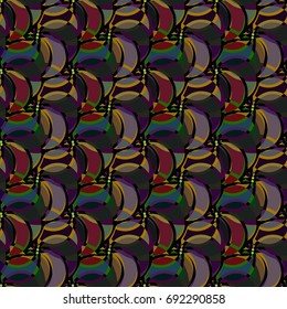 Abstract color seamless pattern for new background.