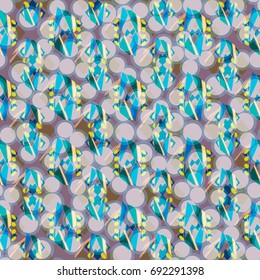 Abstract color seamless pattern for new background.
