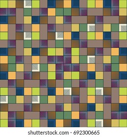 Abstract color seamless pattern for new background.