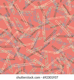 Abstract color seamless pattern for new background.