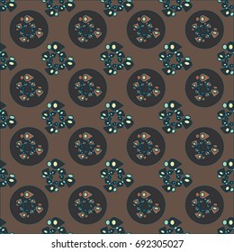 Abstract color seamless pattern for new background.