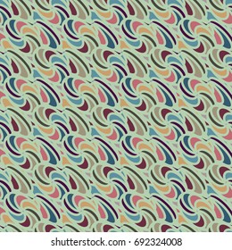 Abstract color seamless pattern for new background.