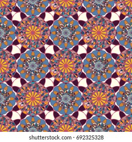 Abstract color seamless pattern for new background.