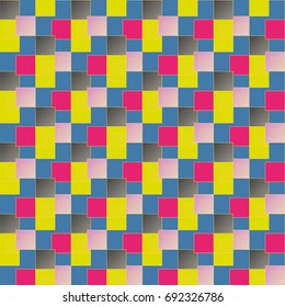 Abstract color seamless pattern for new background.