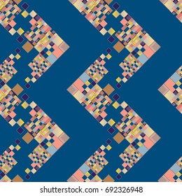 Abstract color seamless pattern for new background.